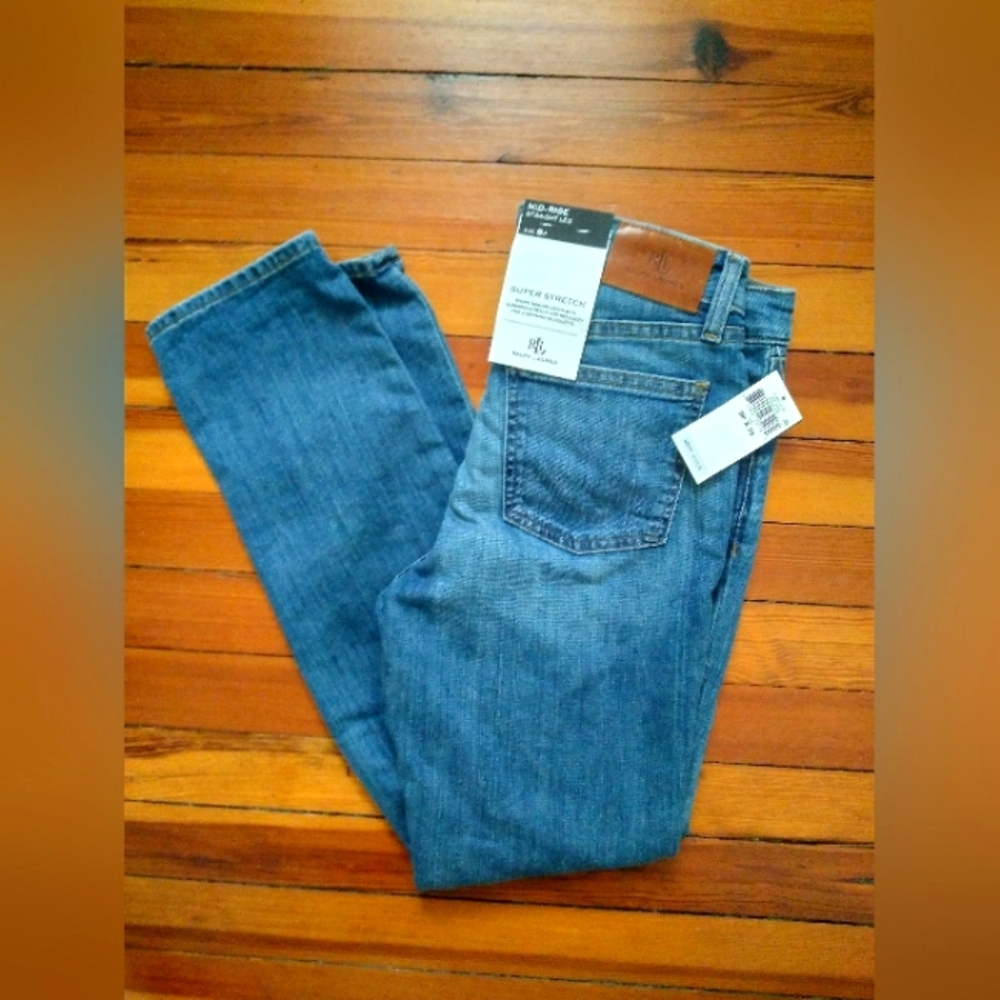 Ralph Lauren Straight Leg Classic super stretch - Petite 8